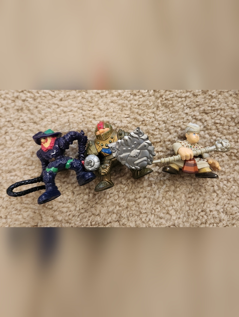 Fisher-Price Great Adventures Medieval Castle 1990s Toy Figure Lot‎ Of 3